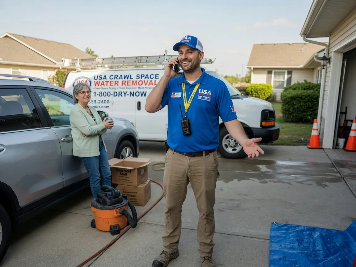 Crawl Space Water Removal Quinton, OK FAQs
